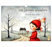 Des petits miracles tout au long de l'année, Version française (Calendrier mural 2026 DIN A3 portrait), Calendrier CALVENDO mensuel