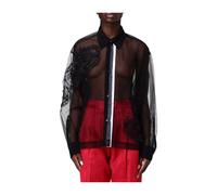 DES Phemmes - Chemise Élégance Transparente - Femme - Blouses et Chemises - Noir - Taille: 38 FR