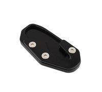 des pièces de Rechange Extension Béquille Latérale Moto pour Honda PCX160 2025 Support Repose Pieds Agrandi(Black)