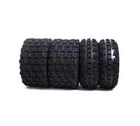 des pièces de rechange Lot de 4 pneus VTT 22x7-10 avant et 20x10-9 arrière for roues VTT et UTV, 10 pouces, motif papillon sous vide