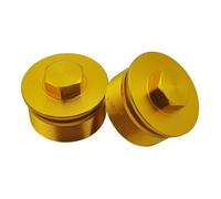 des pièces de rechange Vis d'amortisseur de fourche avant de moto universelle CNC 41 mm, Convient à CBR650 CTX700 CMX300 CMX500 NC750X 51454-MM9-671(Golden)