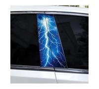 Des Pièces Rechange Lot 2 Autocollants Imperméables En Vinyle Pour Pilier Central Voiture Autocollants Éclair Pour Voiture Autocollants Pour Pilier B À Faire Soi-même(D)