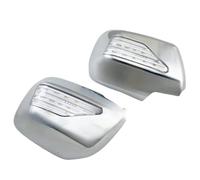 Des Pièces Rechange Style De Pâte De Garniture De Couverture De Miroir De Porte De Voiture Pour Toyota Previa 1998-2005(Chrome Silver B)