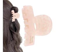 Des pinces à cheveux pour les femmes, des clips à griffe | Craignes de cheveux de dents | 2,4 pouces esthétique élégante Petite non-glissement Hold Hand Half Hairclips Accessoires pour les filles