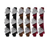 Des pinces à cheveux pour les femmes, un design antidérapant, 6 pcs, un ensemble de pinces à cheveux rétro, des accessoires minces femmes, léger et confortable, pour une usure toute la journée