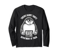 Des pingouins contre les tarifs | Funny Heard Island Angry Penguin Manche Longue