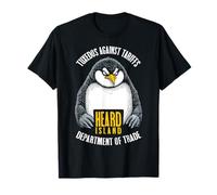 Des pingouins contre les tarifs | Funny Heard Island Angry Penguin T-Shirt