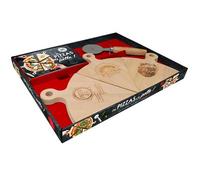 Des pizzas à la pelle ! 1 livret + 6 planches + 1 roulette - Denis Job - Larousse - Coffret - Jeux livres objets