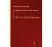 Des Plaies Des Articulations Par Armes À Feu