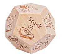 Dés pour les décisions alimentaires | Dés de rencontre 12 côtés | Décider de dés pour la nourriture pour les femmes hommes petite amie petit ami, 12-Side Fun Noix pour sortir ensemble, Dés de décision