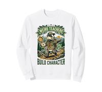 des professeurs étranges construisent des Personnages Géographie Sciences de la Terre Sweatshirt