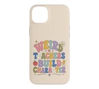 des professeurs étranges créent Un Personnage Retro Teacher Coque pour iPhone 14 Plus
