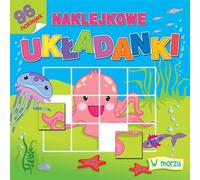 Des puzzles d'autocollants. Dans la mer