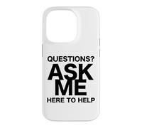 des Questions ? Demandez-Moi Ici pour Vous Aider Coque pour iPhone 14 Pro