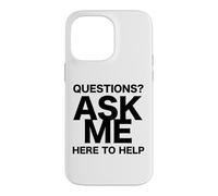 des Questions ? Demandez-Moi Ici pour Vous Aider Coque pour iPhone 14 Pro Max