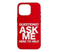 des Questions ? Demandez-Moi Ici pour Vous Aider Coque pour iPhone 16 Pro