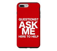 des Questions ? Demandez-Moi Ici pour Vous Aider Coque pour iPhone 7 Plus/8 Plus