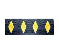 Des ralentisseurs, Ralentisseur en caoutchouc, ralentisseur modulaire noir et jaune, plusieurs tailles, capacité de 220 462 lb(39.37x13.8x 1.96in)