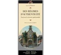 Des regimes d authenticite Pur (Auteur)