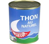 Des repas rapides et savoureux avec le thon au naturel, format familial de 560g idéal - Lot de 3