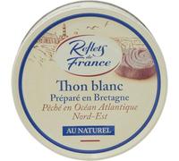 Des repas sains et savoureux rapidement préparés avec REFLETS DE FRANCE Thon Entier Blanc au Naturel, pêché en Atlantique, préparé en Bretagne, boîte de 112g - Lot de 3