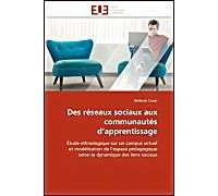 Des Réseaux Sociaux Aux Communautés D''apprentissage