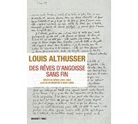 Des rêves d'angoisse sans fin: Récits de rêves (1941-1967) suivi de Un meurtre à deux (1985) - IMEC