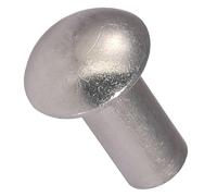 Des rivets, Rivets solides à tête de champignon M2 x 3 mm-12 mm et,5, attaches percussion corps lisse qui ne tombent pas, 500 pièces (M2 12 mm)(M2.5 x 4mm)