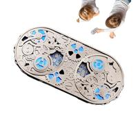 Dés rotatifs en métal - Dés en d'aluminium, spinner de jeu pour débutants, activités de groupe, décoration | Jouet fantastique de 11,9 Cm, pour dortoir, voyage, maison, salle de classe, fête d