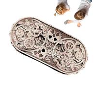 Dés rotatifs en métal - Dés en d'aluminium, spinner de jeu pour débutants, activités de groupe, décoration | Jouet fantastique de 11,9 Cm, pour dortoir, voyage, maison, salle de classe, fête d