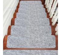 des Routes d'escalier en pel et bâton, 14pcs 22x8 Pouces de boulets d'escalier en pel et bâton, Tapis Absorbant Non GLIP