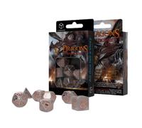 Dés RPG Q Workshop Dragons (Ensemble de 7) - LatestBuy
