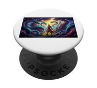 des Serpents géants menacent Sinbad sur l'île Sombre PopSockets PopGrip Adhésif