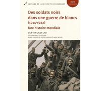 Des Soldats Noirs Dans Une Guerre De Blancs (1914-1922) - Une Histoire Mondiale