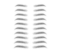 des sourcils - Temporary Eirpor pour les femmes et les hommes, les transferts réalistes réalistes des coups de cheveux | Autocollants de façonnage des sourcils, sourcils naturels