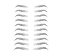 des sourcils - Temporary Eirpor pour les femmes et les hommes, les transferts réalistes réalistes des coups de cheveux | Autocollants de façonnage des sourcils, sourcils naturels