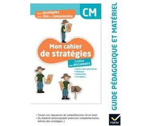 Des stratégies pour lire et comprendre- J'utilise des documents CM - Ed. 2024 - Guide pédagogique Anna Potocki (Auteur), Jean-François Rouet (Auteur)