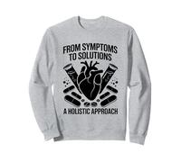 Des symptômes aux solutions Une approche holistique Interniste Sweatshirt