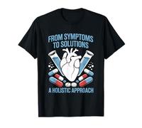 Des symptômes aux solutions Une approche holistique Interniste T-Shirt