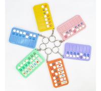 des tâches de routine pour - Liste de contrôle pour le diagramme de poche au sommeil, matériau solide design aléatoire coloré, encourage l'organisation des habitudes quotidiennes avec un