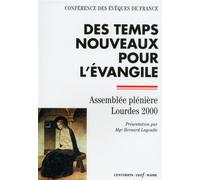 Des temps nouveaux pour l'Evangile - CONF EVEQUES FRANC - Cerf - broché - Livre