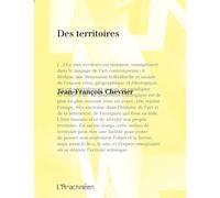 Des territoires - Jean-François Chevrier - L'arachneen - broché - Essai