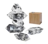 des tiges de cranal hexagonales - 100% Naturellement Super Quality | 50-60 mm Wand | Décoration en pierre pointue de pierre précieuse pour les femmes et les hommes