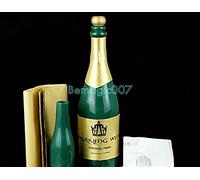 Des tours de magie/Stage Magic Tricks Nouvelle Bouteille de Champagne en Train de disparaître - Latex / New Vanishing Champagne Bottle - Latex (Noir-Black)