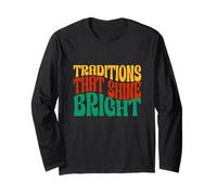 des Traditions Qui Brillent Manche Longue
