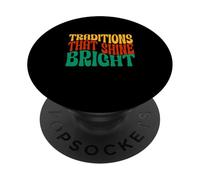 des Traditions Qui Brillent PopSockets PopGrip Adhésif