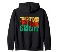 des Traditions Qui Brillent Sweat à Capuche