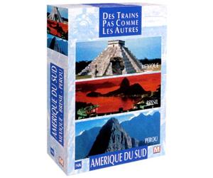 Des trains pas comme les autres - Amérique du Sud : Pérou / Brésil / Mexique - Coffret 3 DVD