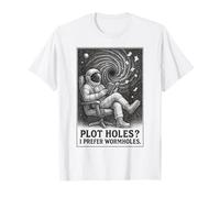 des Trous dans l'intrigue ? Je préfère Les Vortex | Sci-FI Reader T-Shirt