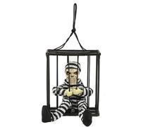 des Trucs de Farce, des Prisonniers de Parole effrayants avec Un capteur de Mouvement et des Yeux Rouges Hurlant des décorations animées d'halloween, des farces d'animatroniques, des farces de décora